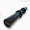 CAP Barbell 2" Solid Olympic Dumbbell Handle, No Collars, Black view 3