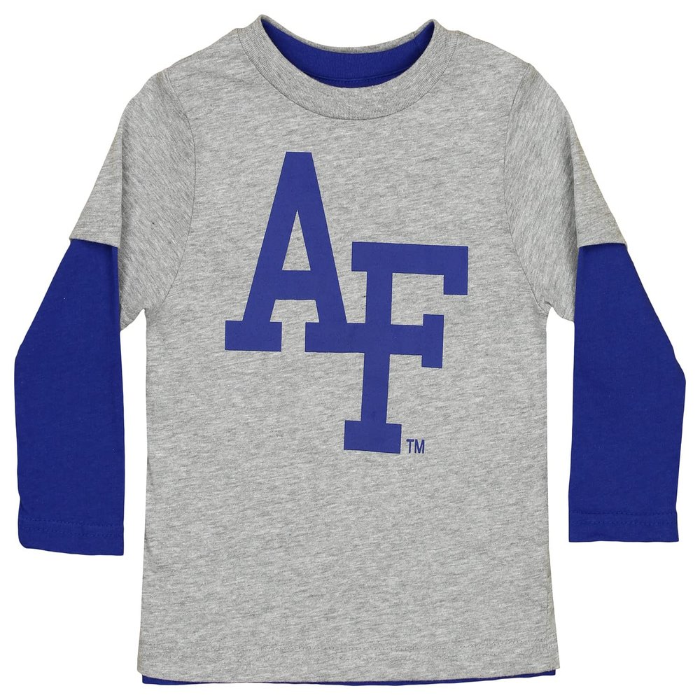 Outerstuff NCAA Toddler Goal Line Stand 3 in 1 Combo Tee, Air Force Academy 4T