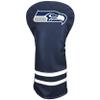 Team Golf NFL Seattle Seahawks Vintage Driver Headcover - Printed Team Golf NFL Vintage Driver Golf Club Headcover, Form Fitting Design, Retro Design with Fleece Lining for Extra Club Protection view 1