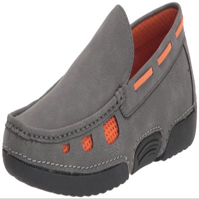 Stacy Adams Men's Delray Moc Toe Slip On Driving Style Loafer, Gray Multi, 7.5