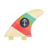 Captain Fin CF Series Twin Tab Thruster Fin Set - Cream - M view 2