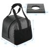 Cosmos Single Bowling Ball Tote Bag Storage Handbag with Ball Holder Pad, Anti-Scratch Compartment & Handle Strap Fits for Use onto Ball Roller, Trolley Bag & Luggage (Bowling Ball NOT included) view 2