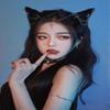 VIGVAN Handmade Wolf Fox Ears Animal Cosplay Cute Head Accessories for Halloween (Chain Black) view 4