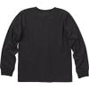 Carhartt Girls Knit Long Sleeve Henleyneck T-Shirt T Shirt, Caviar Black, 6 Plus view 2