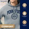 Barnesmith Pennsylvania State University PSU Nittany Lions Hooded Sweatshirt, Heritage, Charcoal Grey, Large view 3