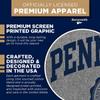 Barnesmith Pennsylvania State University PSU Nittany Lions Hooded Sweatshirt, Heritage, Charcoal Grey, Large view 4
