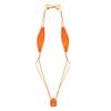 Vxuxlje Women Sexy Micro Bikini Tie Up String Triangle Backless Swimwear One Piece Swimsuits Orange One Size view 1