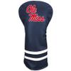 Team Golf NCAA Mississippi Vintage Driver Headcover - Printed Team Golf NCAA Vintage Driver Golf Club Headcover, Form Fitting Design, Retro Design with Fleece Lining for Extra Club Protection view 1