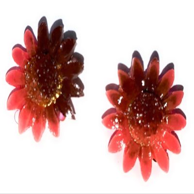 Fun Clips (Sunflower-Pink/Brown)