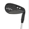 Callaway Jaws RAW Matte Black Lob Wedge, 58-12 (Bounce) W Grind, Steel, S200 (Stiff), Standard view 2