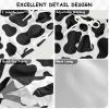 Aflyko Boys' Board Shorts Cow Print Black White Swim Trunk Beach Swimwear XS view 4