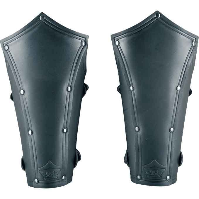 Medieval Knights Leather Arm Guard Bracers Armor Costume