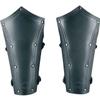 Medieval Knights Leather Arm Guard Bracers Armor Costume view 1