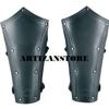 Medieval Knights Leather Arm Guard Bracers Armor Costume view 4