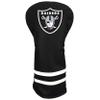 Team Golf NFL LAS Vegas Raiders Vintage Driver Headcover - Printed Team Golf NFL Vintage Driver Golf Club Headcover, Form Fitting Design, Retro Design with Fleece Lining for Extra Club Protection view 1