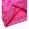 Jhaoyu Girls Ballet Dance Shorts Metallic Glitter Gymnastics Yoga Sports Athletic Shorts Running Workout Bottoms Swim Trunks Hot Pink 5-6 Years view 3