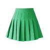 TONCHENGSD Women's High Waist Pleated Mini Skirt Skater Tennis Skirt (Light Green, XXL) view 1