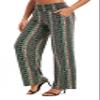 Urban CoCo Women's Boho Palazzo Pants Wide Leg Beach Pants High Waisted Lounge Pants with Pockets(XL, 18) view 2