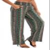 Urban CoCo Women's Boho Palazzo Pants Wide Leg Beach Pants High Waisted Lounge Pants with Pockets(XL, 18) view 4