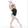 Dance Favourite High-Neck Mesh Ballet Leotard for Women & Girls with Criss-Cross Back 03D0218 (XL) view 4