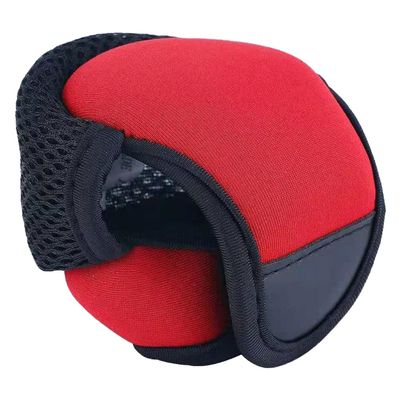 BESPORTBLE Fishing Reel Bag Portable Case Fly Fishing Accessories Neoprene Nylon Material Black,red