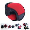 BESPORTBLE Fishing Reel Bag Portable Case Fly Fishing Accessories Neoprene Nylon Material Black,red view 4