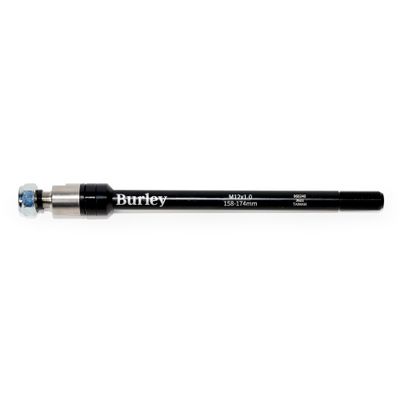 Burley Thru Axle,Black/Silver,12 x 1.0 (158-174mm)