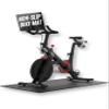 Powr Labs Bike Mat Compatible with Peloton, Treadmill, Exercise Equipment, Elliptical, Walking Pad, Indoor Bike Trainers, Home Gym Workout - Protects Hardwood Floors and Carpet view 1