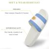 Argentina Flag Summer Slippers for Women and Men Fashion Unisex Beach Shoes Soft and Comfortable Indoor Slippers House Slippers White-style-11 44293mm view 2