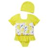 IBTOM CASTLE Kids Baby One Piece Swimsuit Toddler Swimsuit with 8 Removable Buoyancy Sticks Swim Vest Swimwear Bathing Suit for Boys and Girls Yellow - Duck 2-3T view 2