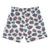 Aflyko Boys' Board Shorts Cute Train Blue Red Swim Trunk Beach Swimwear 3T view 2
