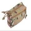 Tactical Plug-in Debris Waist Bag Molle Military Combat Pouch (Black) view 1