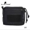 Tactical Plug-in Debris Waist Bag Molle Military Combat Pouch (Black) view 2