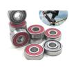 SUOFEILAIMU 10pcs Red Bearing 608 Double Rocker Inline Skates Bearing 608rs Skateboard Wheel Roller Longboard Board Bearings (Color : 608rs ABEC-9) view 3