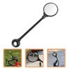 Adjustable Bike Rear View Mirror Motorcycle Handlebar Mirror Rotatable for and Easy Installation Visibility view 4