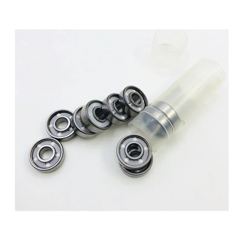 SUOFEILAIMU 627RS Zro2 5 Balls Bearings 7x7x22mm Upgrade Ceramic Quad Skates Ball Bearing for Artistic Roller Quad Hockey Skate 627 (Color : 10 pcs 5 Balls Zro2)