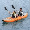 AQUATEC Kayak | Inflatable Sea & Fishing Kayak | Inflatable Boat Available as Single or Double Kayak | Bag & Kayak Paddles Included (Hudson (Intermediate), Double) view 2
