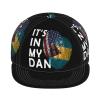 American Bahamian Mix DNA Flat Bill Brim Baseball Cap Cool Hip Hop Trucker Hat Men Women Adjustable Baseball Caps view 2