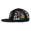 American Bahamian Mix DNA Flat Bill Brim Baseball Cap Cool Hip Hop Trucker Hat Men Women Adjustable Baseball Caps view 3