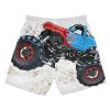 Aflyko Boys' Board Shorts Cartoon Monster Truck Cool Swim Trunk Beach Swimwear 3T view 2
