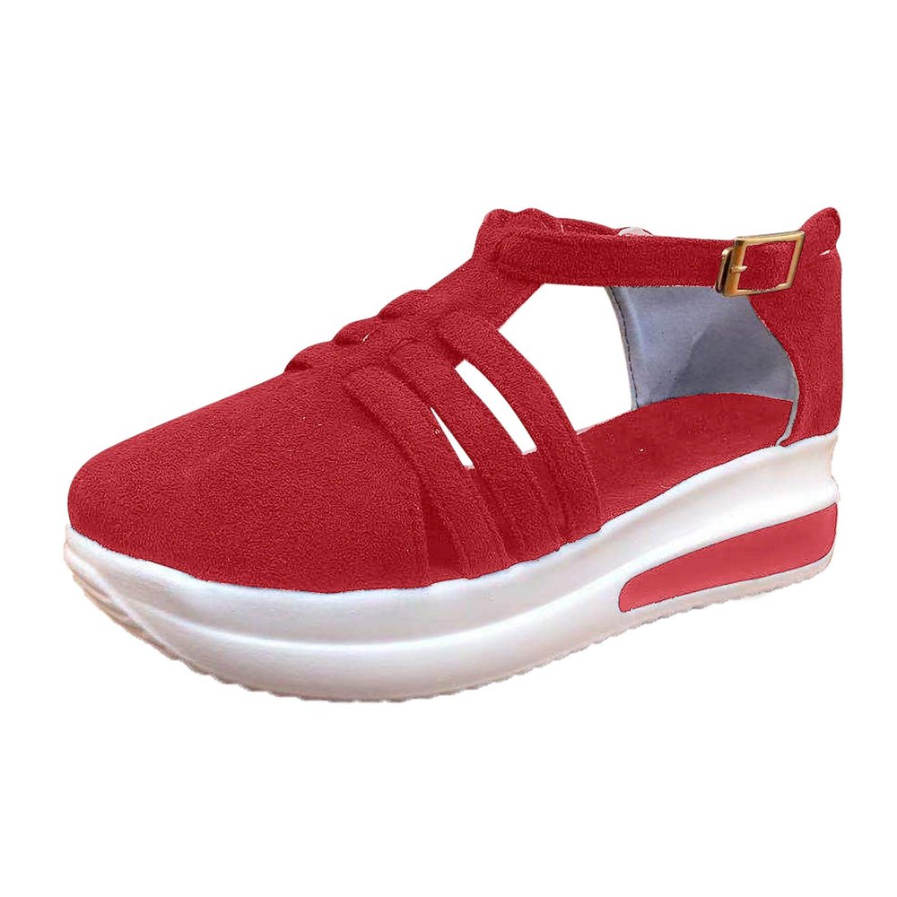 Diabetic Shoes Breathable with Arch Support Chunky Sneakers Work Women Office Women's, 7