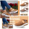 Diabetic Shoes Breathable with Arch Support Chunky Sneakers Work Women Office Women's, 7 view 4
