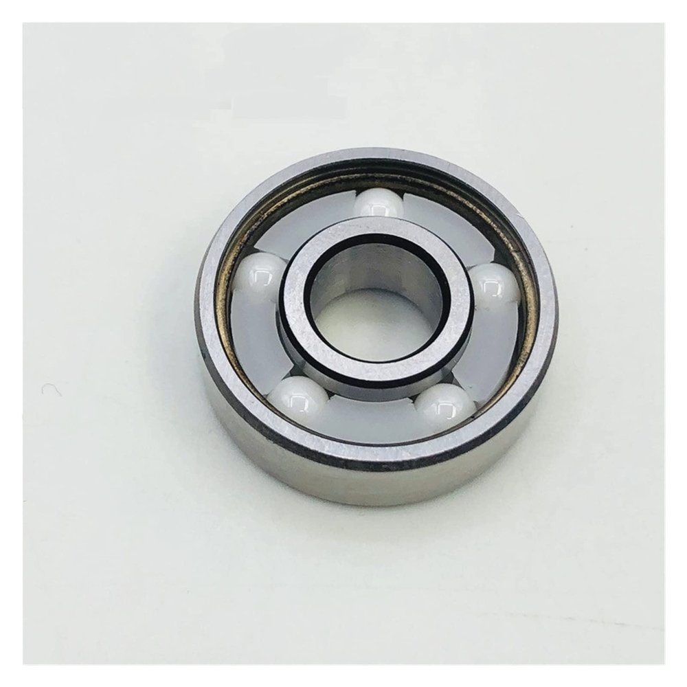 SUOFEILAIMU 627RS Ceramic 5 Balls Bearing Quad Skates Artistic Skates Bearings ABEC 11 Roller Art Quad Skating Bearing 627 (Color : 1pc Zro2 5 Balls 627)