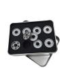SUOFEILAIMU 16pcs 608 Si3n4 Ceramic Bearing 5 Balls Professional Inline Skates Skateboard Bearing 8mm Scooter Bearings 608 view 3