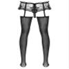 Sxiwei Men Sissy Lace Ruffled Pouch Panties Skirted Thong Underwear Pantyhose Stocking Crossdress Lingerie Type A One Size view 2