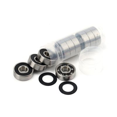 SUOFEILAIMU S608-2rs Stainless Steel Bearings 8x22x7mm Roller Skate Bearing with Grease 608-2rs Bearing (Color : 10pcs s608-2rs)