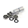 SUOFEILAIMU S608-2rs Stainless Steel Bearings 8x22x7mm Roller Skate Bearing with Grease 608-2rs Bearing (Color : 10pcs s608-2rs) view 1