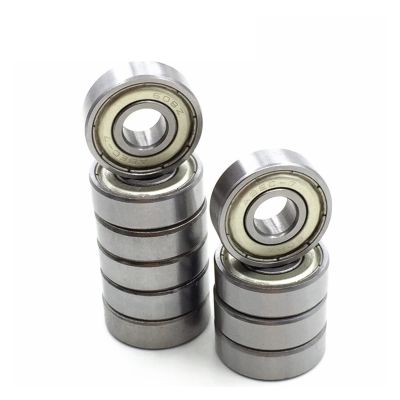 SUOFEILAIMU 608zz Bearing for Scooter Inline Roller Skate Skateboard Children Bicycle Drift Board Bearings (Color : 10pcs carbons 608zz)