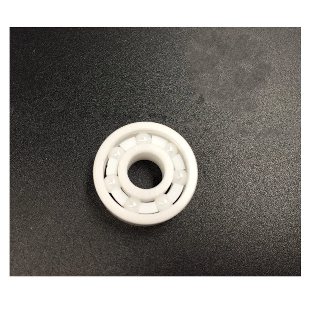 SUOFEILAIMU Full Ceramic 608 Bearing Inline Roller Skates Board Bearing 608 Skate Speed Skating 8x22x7mm Si3n4 Zro2 Ceramic 608 (Color : 1pc 608 Zro2 Open)