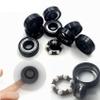SUOFEILAIMU 608z Si3n4 Zro2 Ceramic Ball Bearings Abec-11 Skateboard Inline Roller Skates Scooter Bearing (Color : 2pcs si3n4 6 Ball 608) view 4